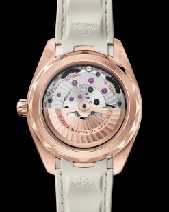 41 mm, Sedna™ gold on rubber strap^OMEGA Best
