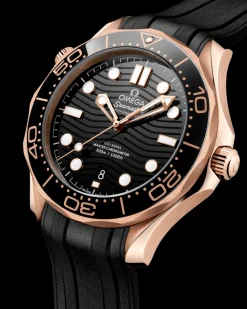 42 mm, Sedna™ gold on rubber strap^OMEGA Outlet