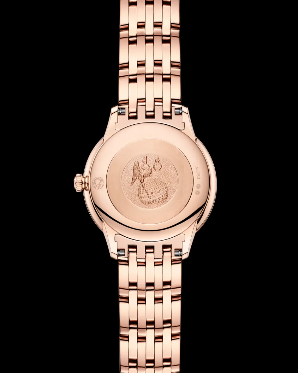27.5 mm, Sedna™ gold on Sedna™ gold^OMEGA Fashion