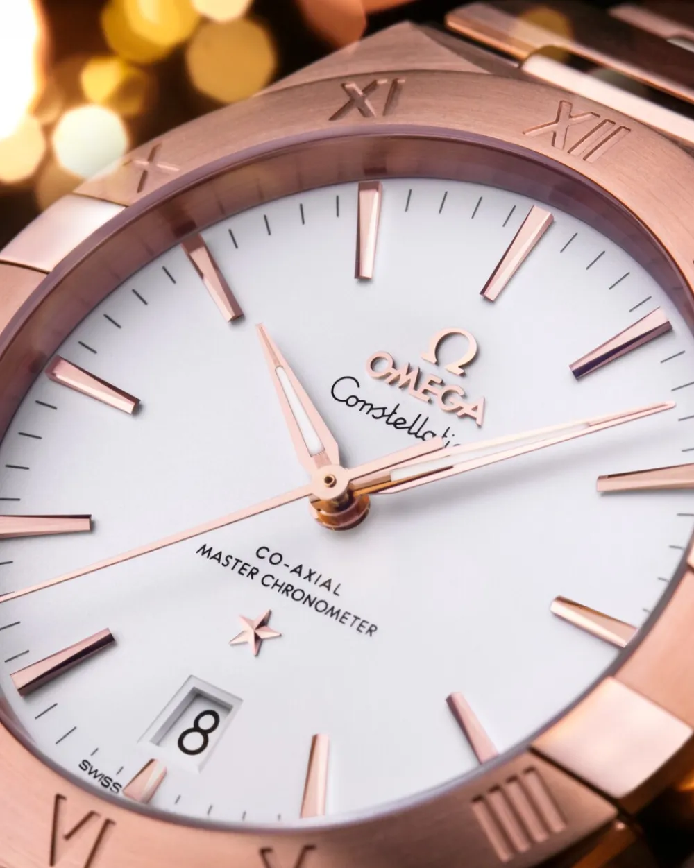 39 mm, Sedna™ gold on Sedna™ gold^OMEGA Best