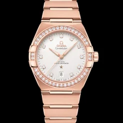39 mm, Sedna™ gold on Sedna™ gold^OMEGA Discount