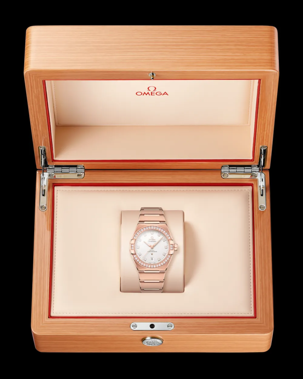 39 mm, Sedna™ gold on Sedna™ gold^OMEGA Discount