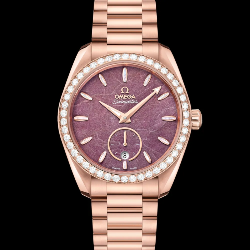 38 mm, Sedna™ gold on Sedna™ gold^OMEGA Best