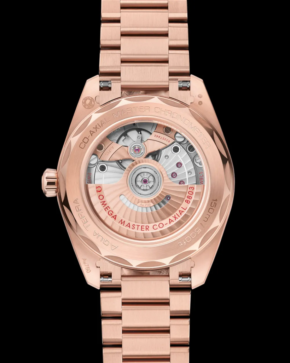 38 mm, Sedna™ gold on Sedna™ gold^OMEGA Best