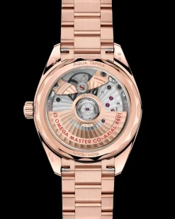 34 mm, Sedna™ gold on Sedna™ gold^OMEGA Hot