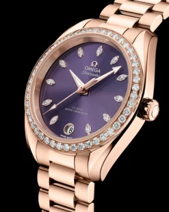 34 mm, Sedna™ gold on Sedna™ gold^OMEGA Hot