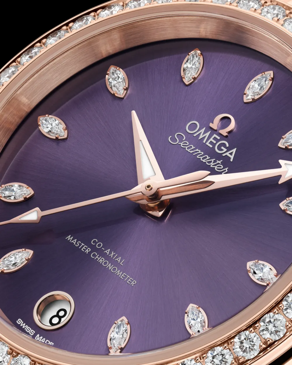 34 mm, Sedna™ gold on Sedna™ gold^OMEGA Hot