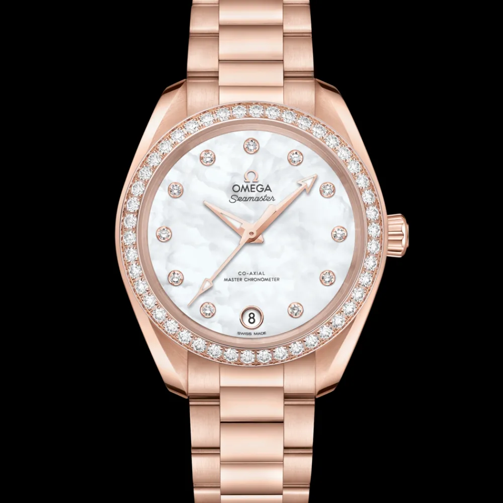 34 mm, Sedna™ gold on Sedna™ gold^OMEGA Outlet