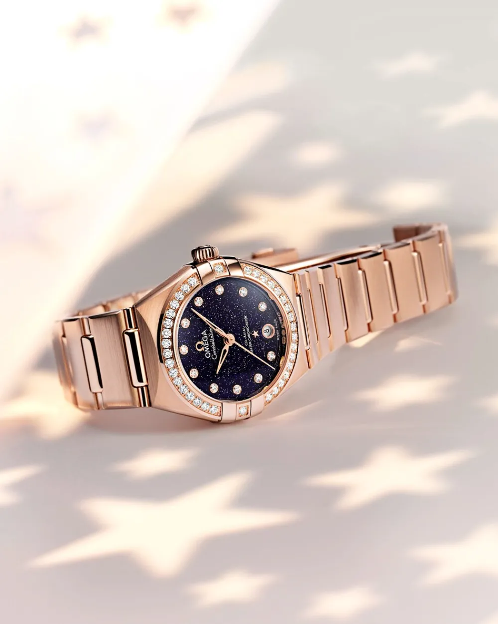 29 mm, Sedna™ gold on Sedna™ gold^OMEGA Clearance