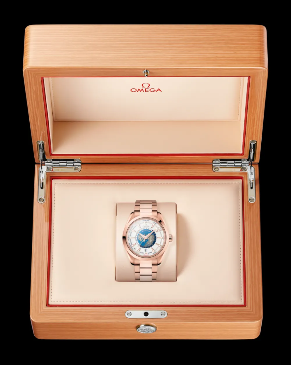43 mm, Sedna™ gold on Sedna™ gold^OMEGA Discount