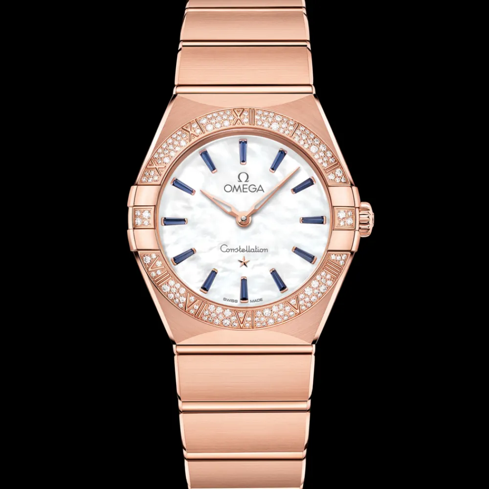 28 mm, Sedna™ gold on Sedna™ gold^OMEGA Clearance