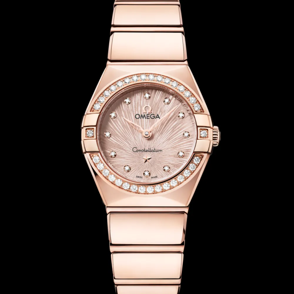 25 mm, Sedna™ gold on Sedna™ gold^OMEGA Clearance