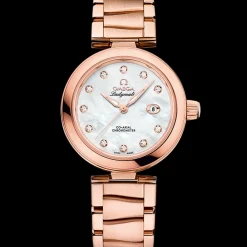 34 mm, Sedna™ gold on Sedna™ gold^OMEGA Hot