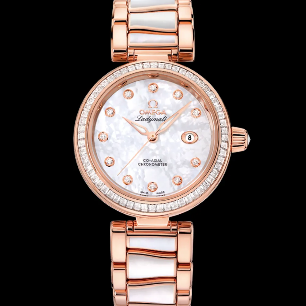 34 mm, Sedna™ gold on Sedna™ gold^OMEGA Best