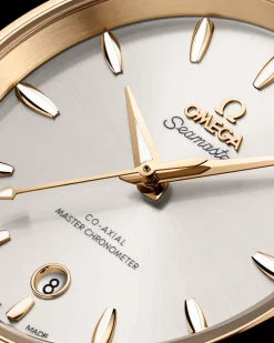38 mm, steel ‑ Moonshine™ gold on steel ‑ Moonshine™ gold^OMEGA Outlet