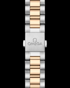 34 mm, steel ‑ Moonshine™ gold on steel ‑ Moonshine™ gold^OMEGA New