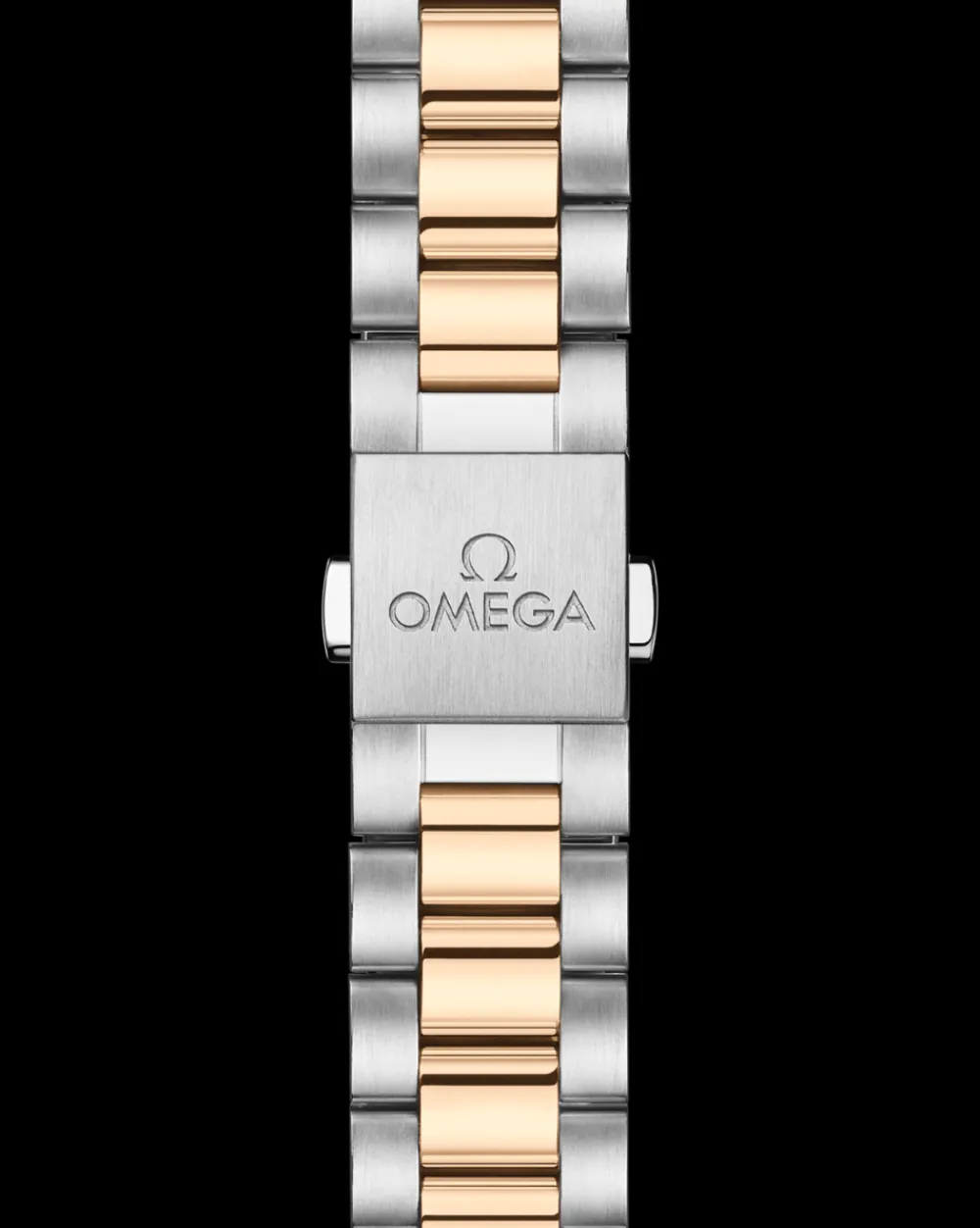 34 mm, steel ‑ Moonshine™ gold on steel ‑ Moonshine™ gold^OMEGA New