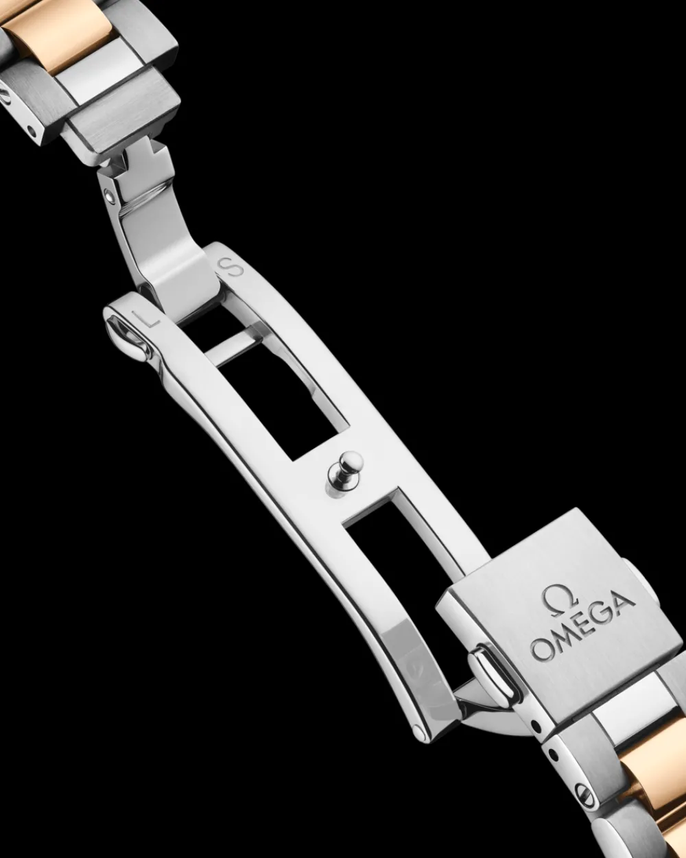 34 mm, steel ‑ Moonshine™ gold on steel ‑ Moonshine™ gold^OMEGA New