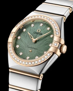 28 mm, steel ‑ Moonshine™ gold on steel ‑ Moonshine™ gold^OMEGA Sale