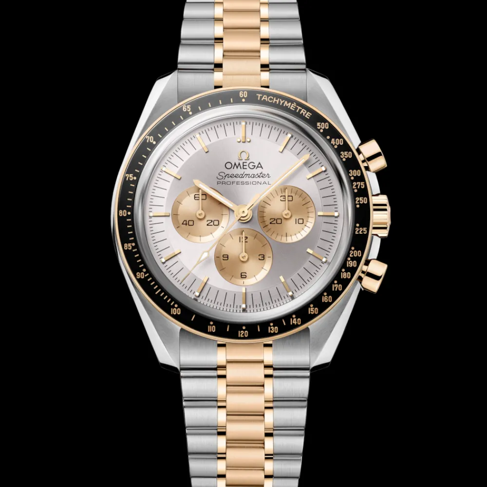 42 mm, steel ‑ Moonshine™ gold on steel ‑ Moonshine™ gold^OMEGA Outlet