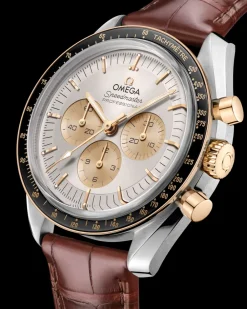 42 mm, steel ‑ Moonshine™ gold on alligator^OMEGA Clearance