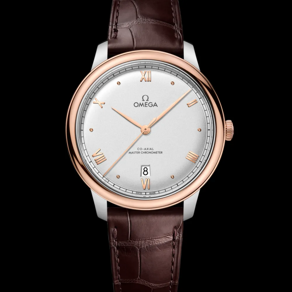 40 mm, steel ‑ Sedna™ gold^OMEGA New
