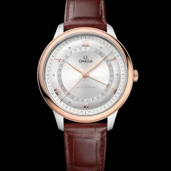 42 mm, steel ‑ Sedna™ gold on alligator^OMEGA Best