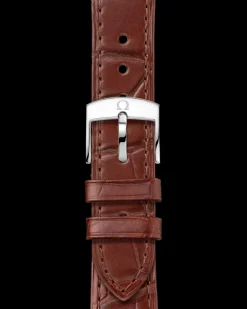 41 mm, steel ‑ Sedna™ gold on leather strap^OMEGA Discount