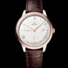 41 mm, steel ‑ Sedna™ gold on leather strap^OMEGA Clearance