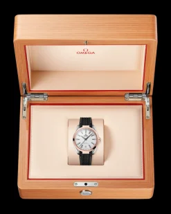 41 mm, steel ‑ Sedna™ gold on rubber strap^OMEGA Clearance
