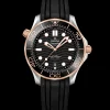 42 mm, steel ‑ Sedna™ gold on rubber strap^OMEGA Sale