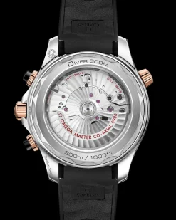 44 mm, steel ‑ Sedna™ gold on rubber strap^OMEGA Hot