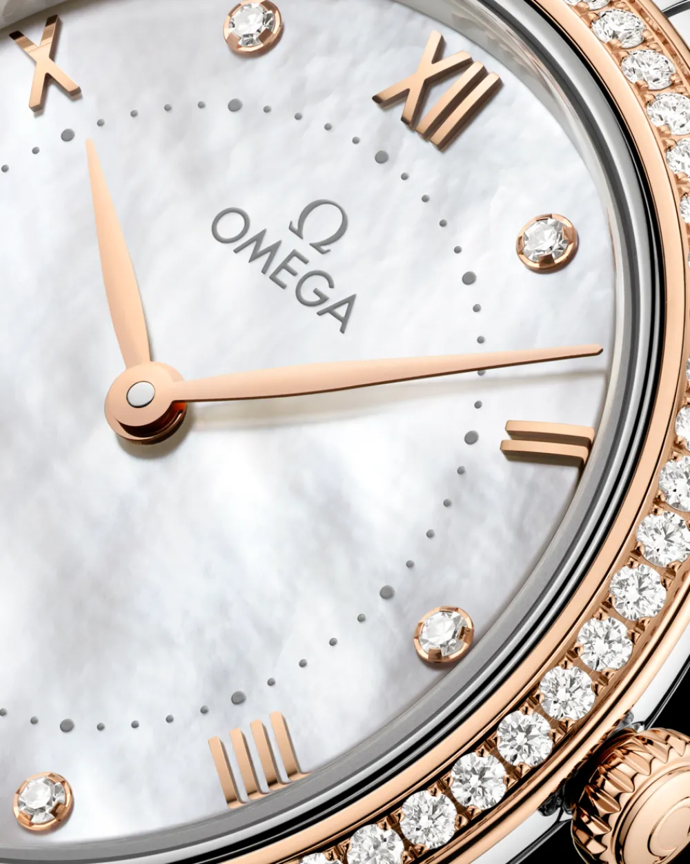 30 mm, steel ‑ Sedna™ gold on steel ‑ Sedna™ gold^OMEGA New