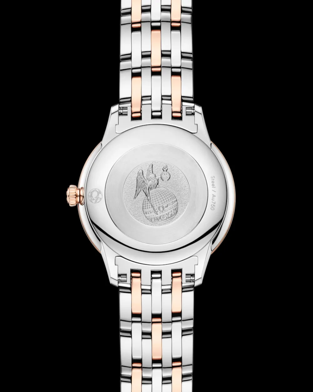 27.5 mm, steel ‑ Sedna™ gold on steel ‑ Sedna™ gold^OMEGA Hot