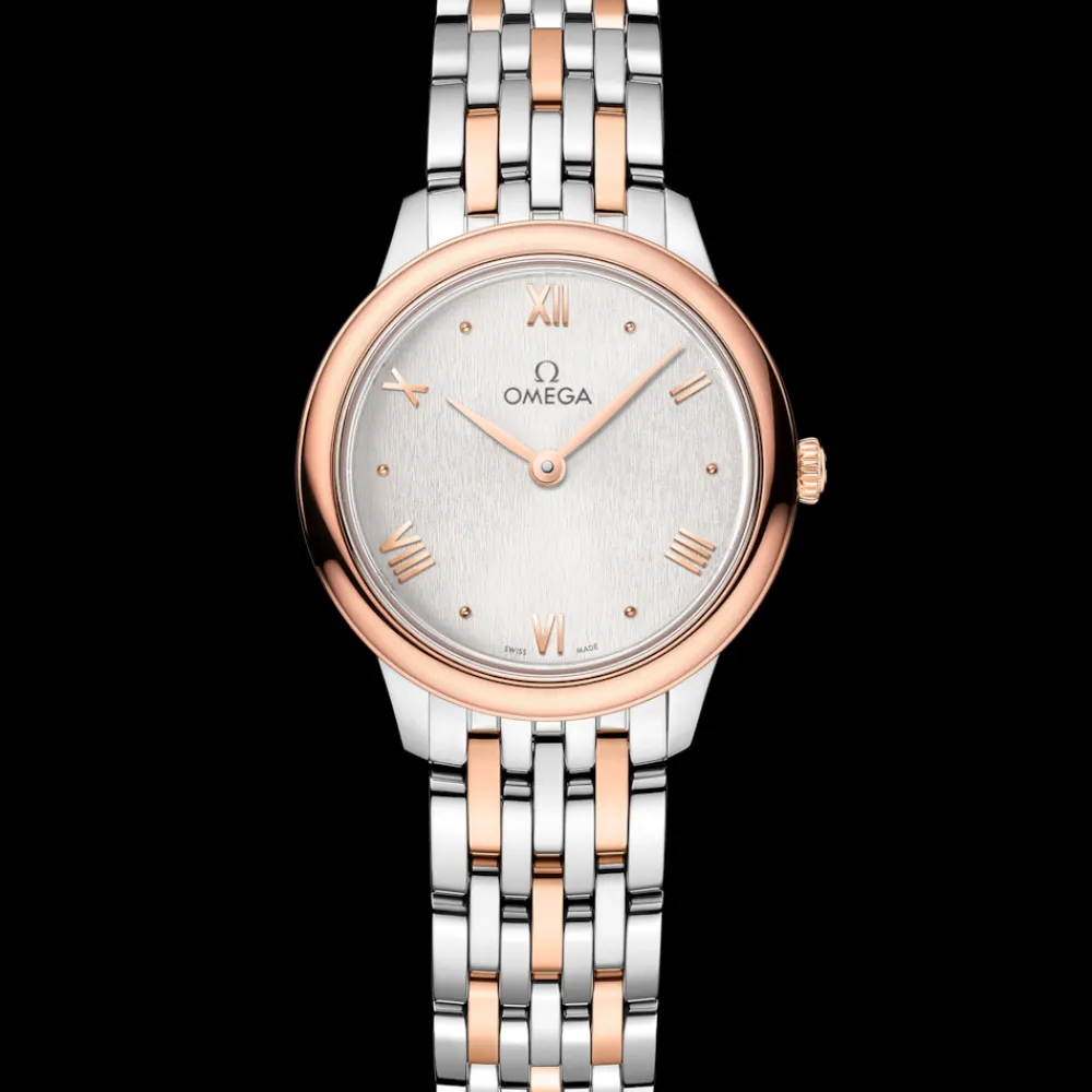 27.5 mm, steel ‑ Sedna™ gold on steel ‑ Sedna™ gold^OMEGA Online