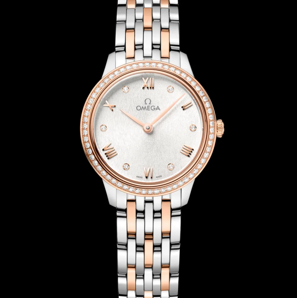 27.5 mm, steel ‑ Sedna™ gold on steel ‑ Sedna™ gold^OMEGA Online
