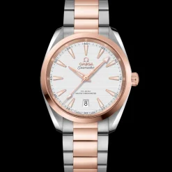 38 mm, steel ‑ Sedna™ gold on steel ‑ Sedna™ gold^OMEGA Sale