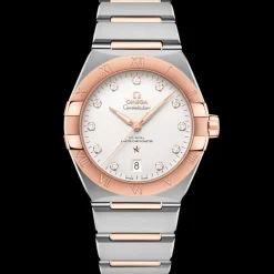 39 mm, steel ‑ Sedna™ gold on steel ‑ Sedna™ gold^OMEGA Hot