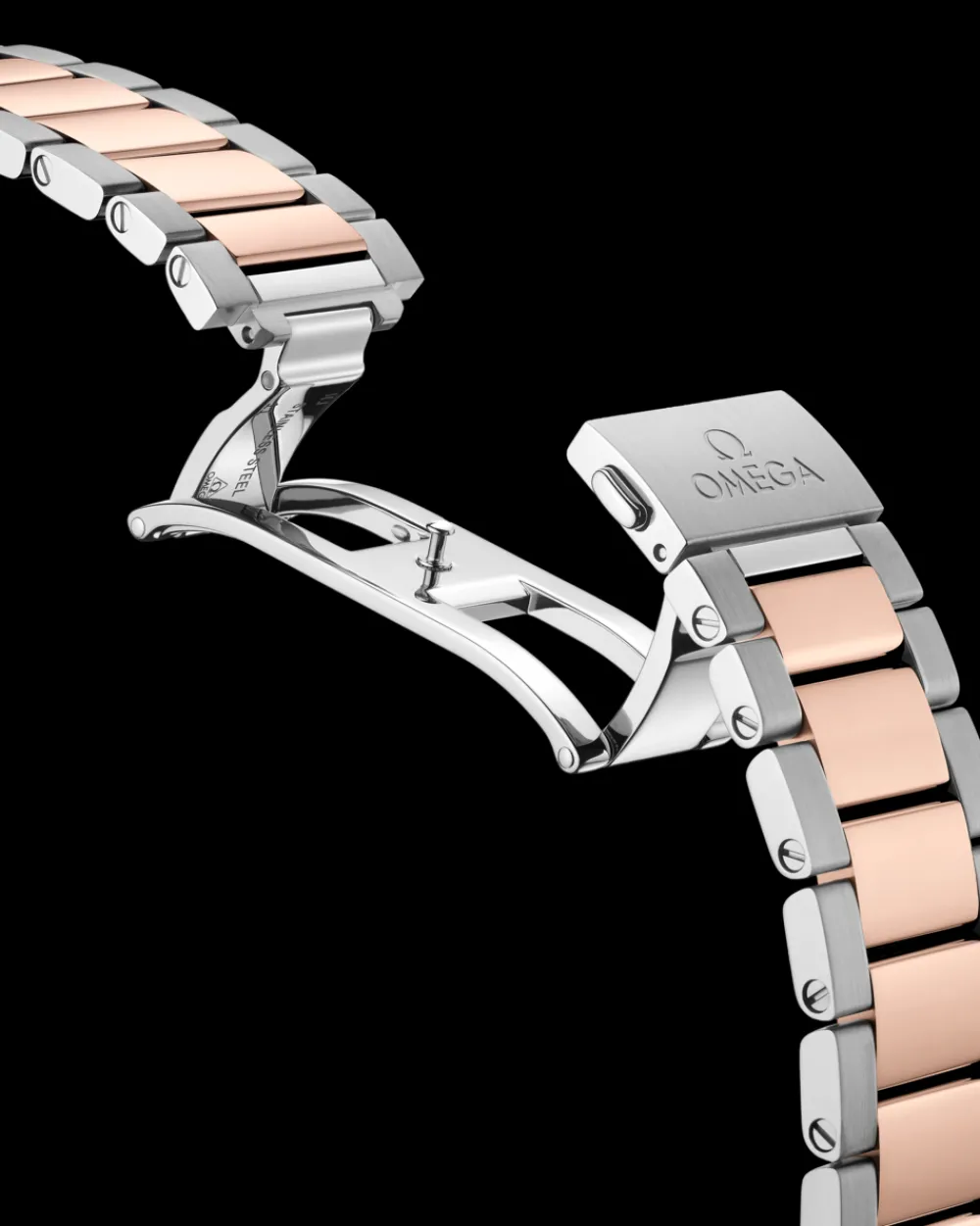 38 mm, steel ‑ Sedna™ gold on steel ‑ Sedna™ gold^OMEGA Sale