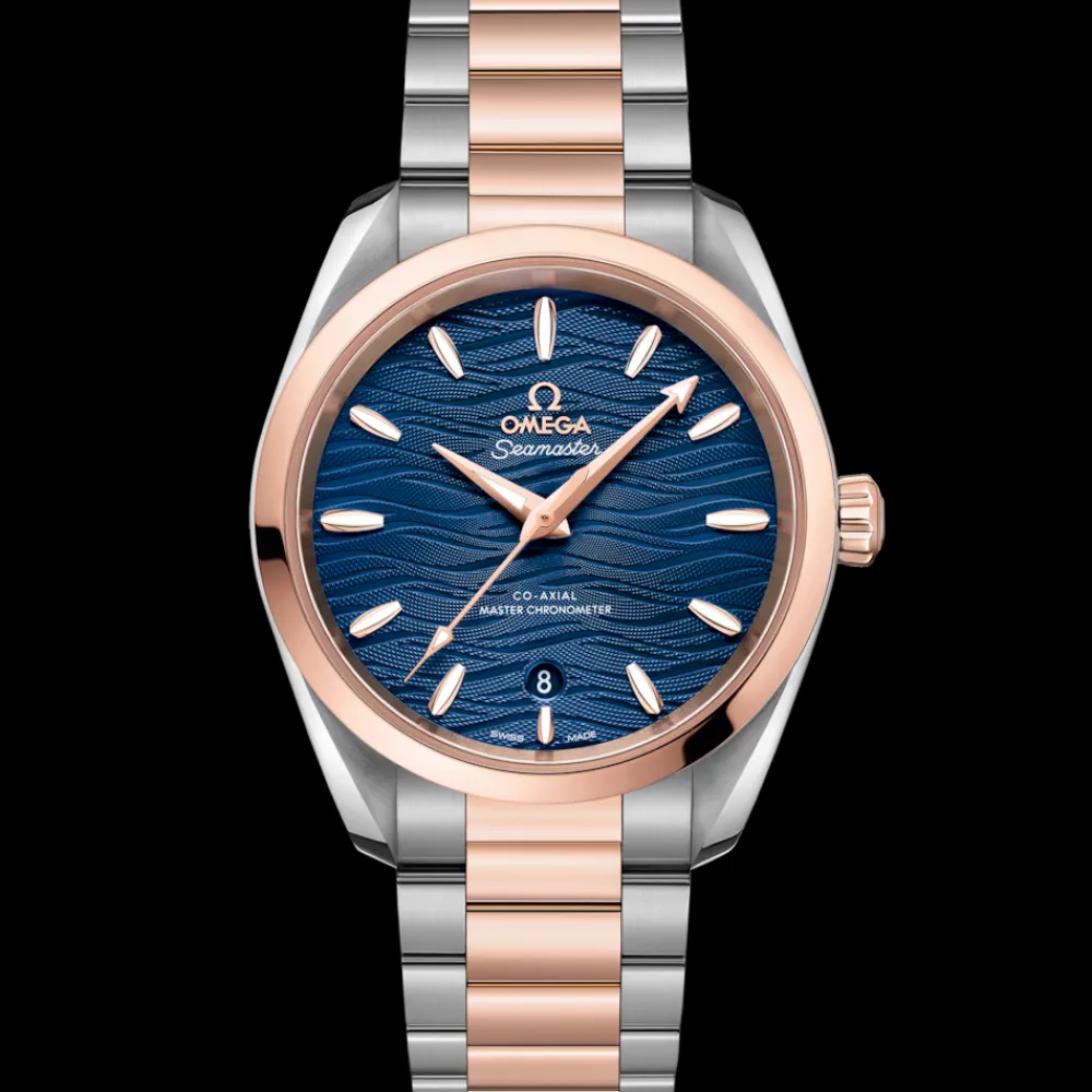 38 mm, steel ‑ Sedna™ gold on steel ‑ Sedna™ gold^OMEGA Outlet