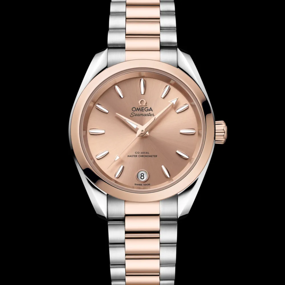 34 mm, steel ‑ Sedna™ gold on steel ‑ Sedna™ gold^OMEGA Clearance