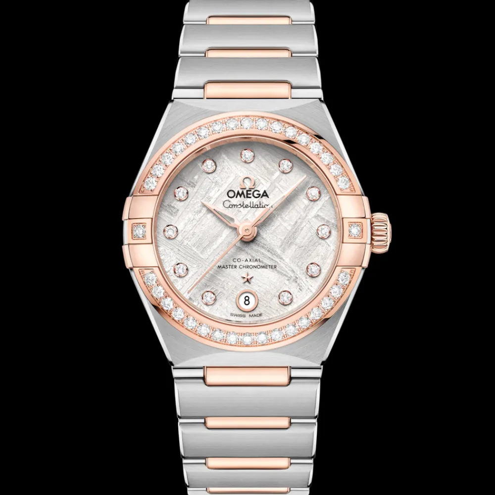 29 mm, steel ‑ Sedna™ gold on steel ‑ Sedna™ gold^OMEGA Fashion