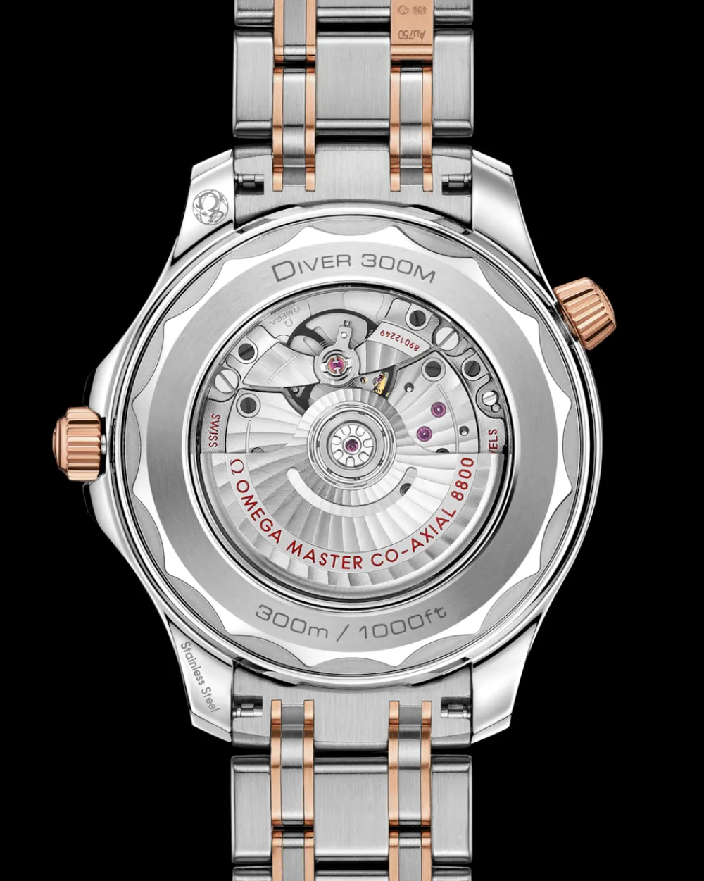 42 mm, steel ‑ Sedna™ gold on steel ‑ Sedna™ gold^OMEGA New