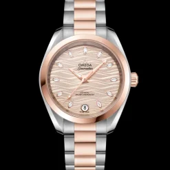 34 mm, steel ‑ Sedna™ gold on steel ‑ Sedna™ gold^OMEGA Sale