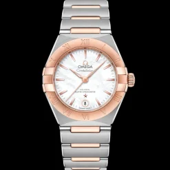 29 mm, steel ‑ Sedna™ gold on steel ‑ Sedna™ gold^OMEGA Hot