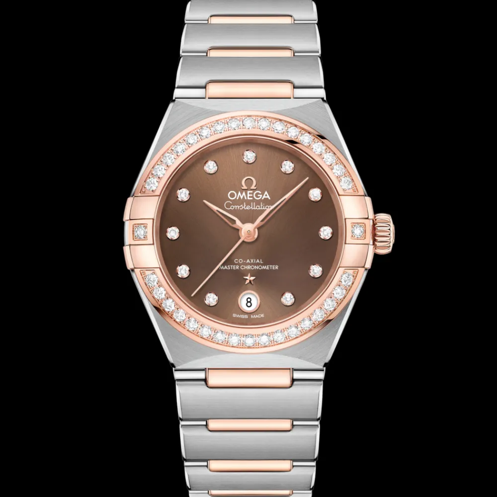 29 mm, steel ‑ Sedna™ gold on steel ‑ Sedna™ gold^OMEGA Discount