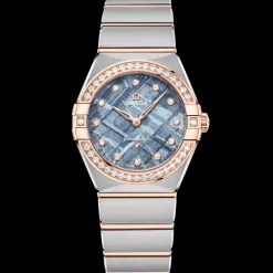 28 mm, steel ‑ Sedna™ gold on steel ‑ Sedna™ gold^OMEGA Discount