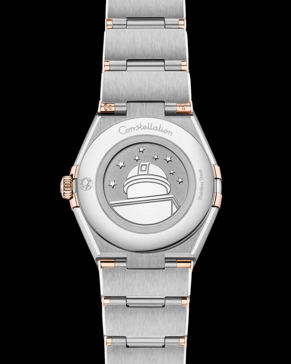 28 mm, steel ‑ Sedna™ gold on steel ‑ Sedna™ gold^OMEGA Discount