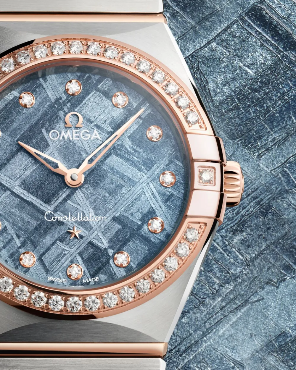 28 mm, steel ‑ Sedna™ gold on steel ‑ Sedna™ gold^OMEGA Discount
