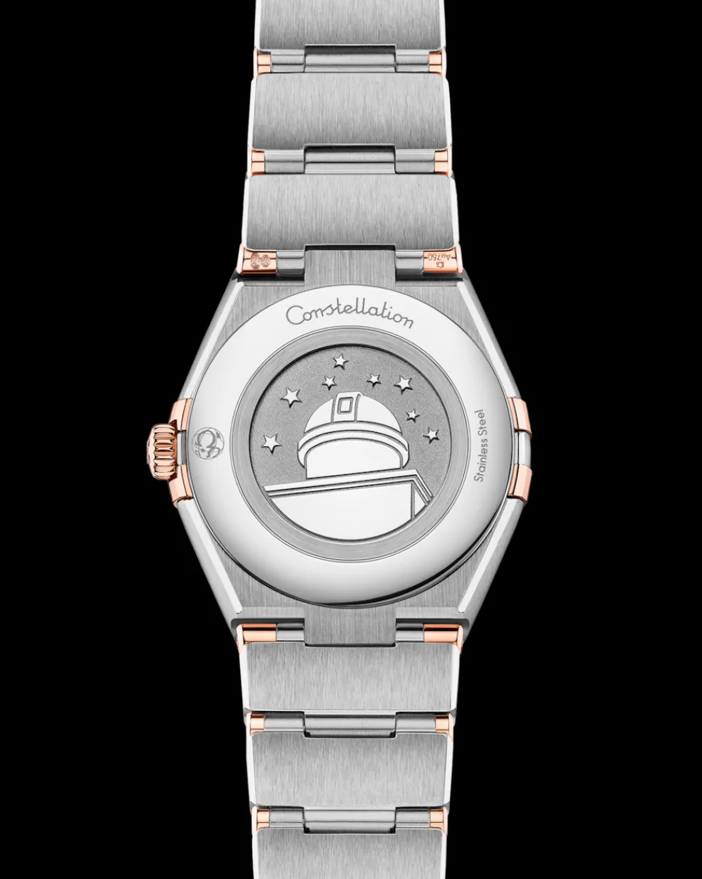 28 mm, steel ‑ Sedna™ gold on steel ‑ Sedna™ gold^OMEGA Clearance